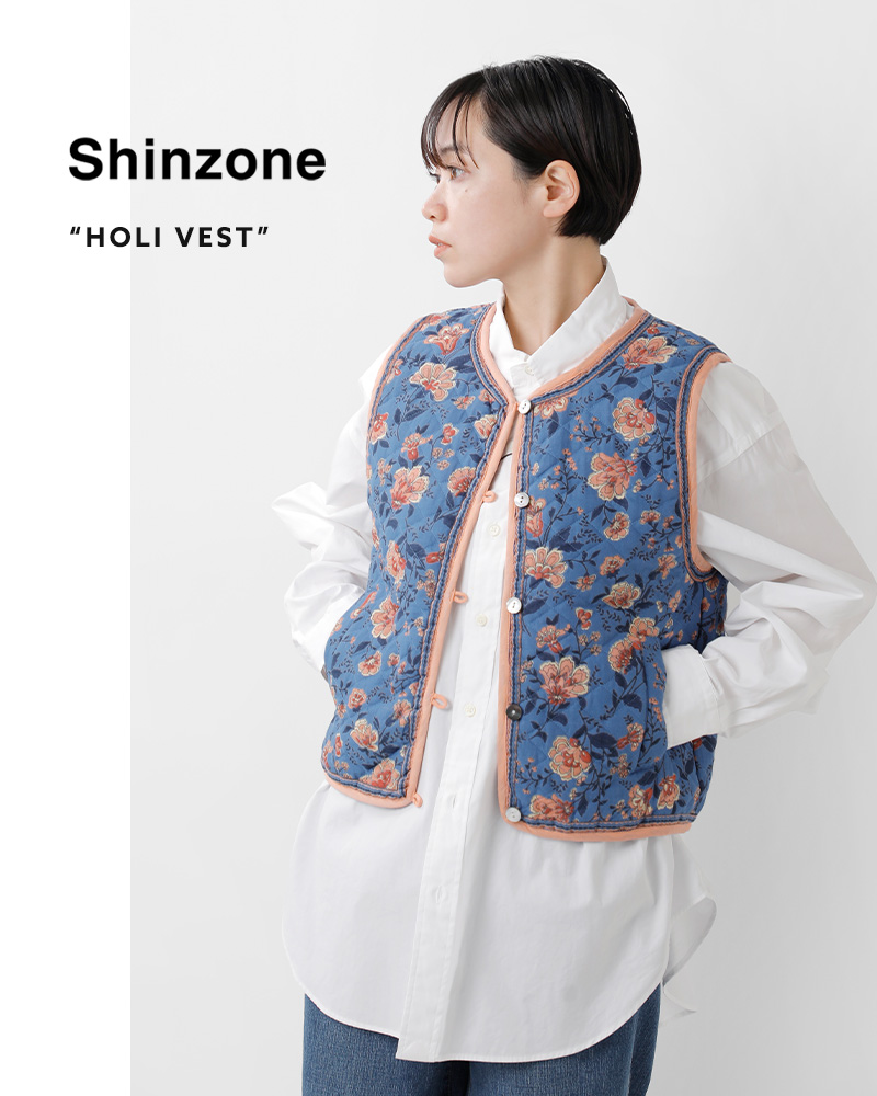 SHINZONE シンゾーン HOLI VEST ホーリーベスト キルティング - ベスト