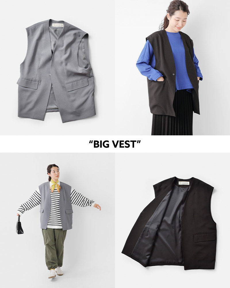 40%OFF】Shinzone シンゾーン Vネック ビッグ ベスト “BIG VEST