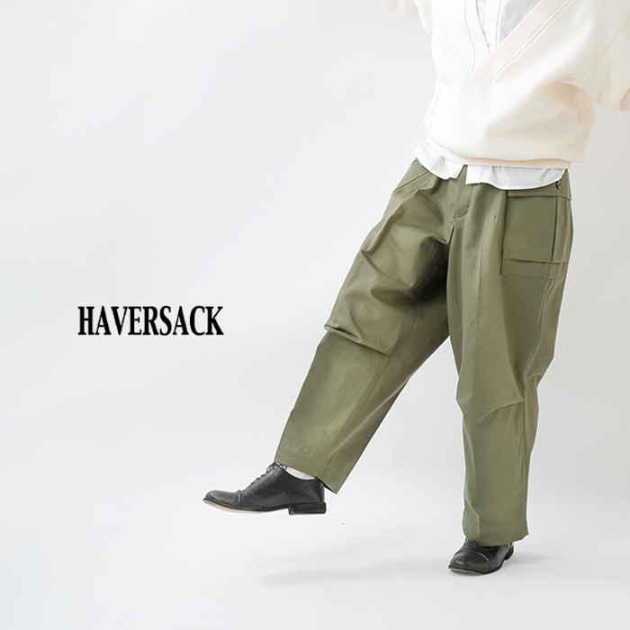 ヒート HAVERSACK ハバーサック ミリタリージャケット L カーキ