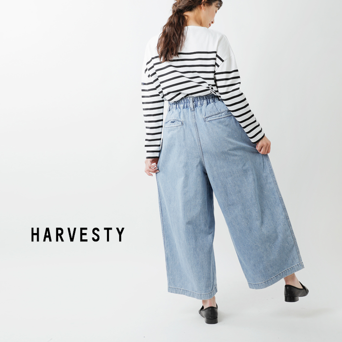 クーポン対象】HARVESTY ハーベスティ 10oz デニム サーカス バギー