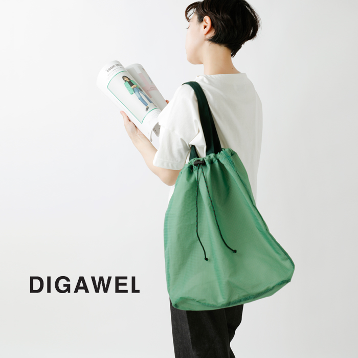 クーポン対象】DIGAWEL ディガウェル ドローストリング バッグ dwwa053