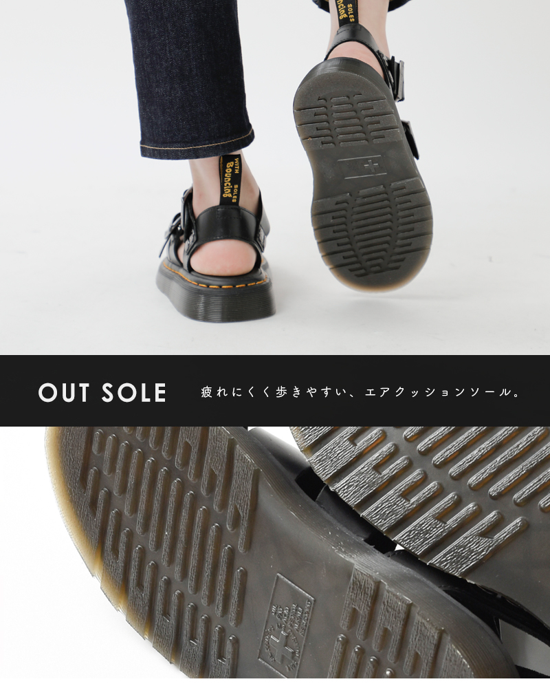 DrMartens(ドクターマーチン)ストラップサンダル“GARIN”garin
