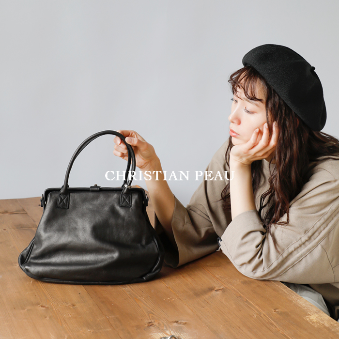 CHRISTIAN PEAU(クリスチャン ポー) LEATHER BAG - ショルダーバッグ