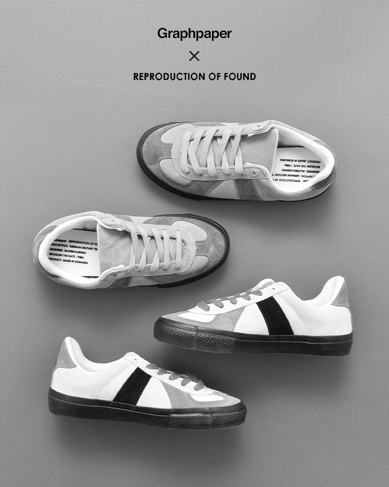 オンライン直販店 Graphpaper REPRODUCTION OF FOUND ブーツ グレー - 靴