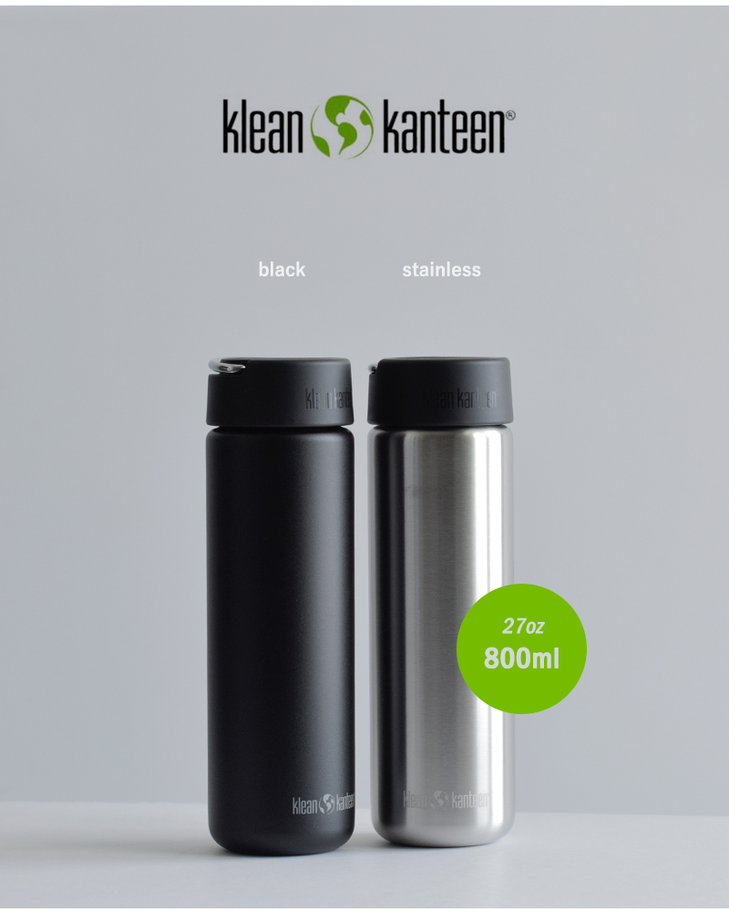 klean kanteen(クリーンカンティーン)ワイドシングルコールド用ボトル800ml27ozk27wssl