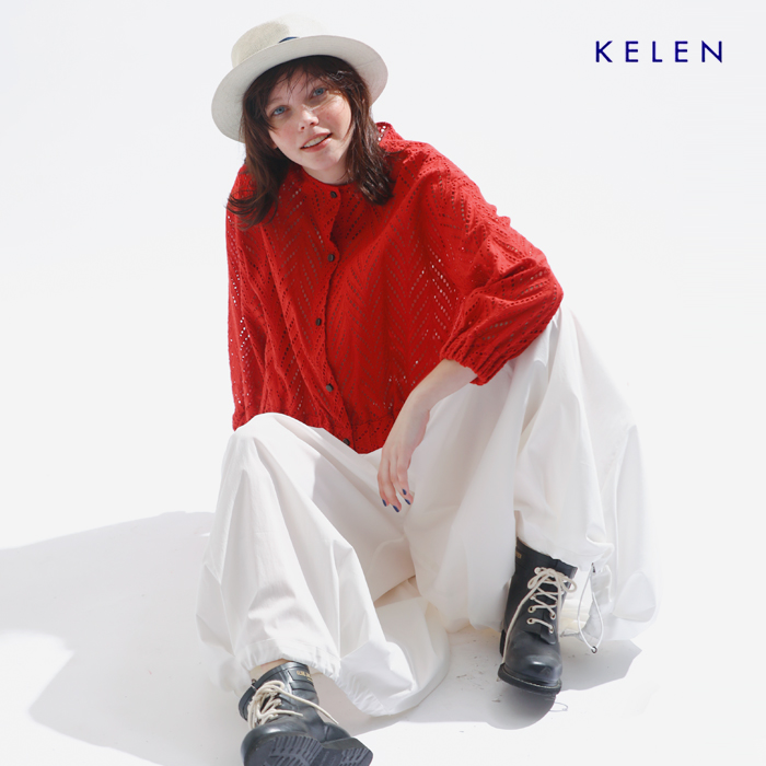 40%OFF】kelen ケレン コットン カットワーク レース ジャケット “EJYA