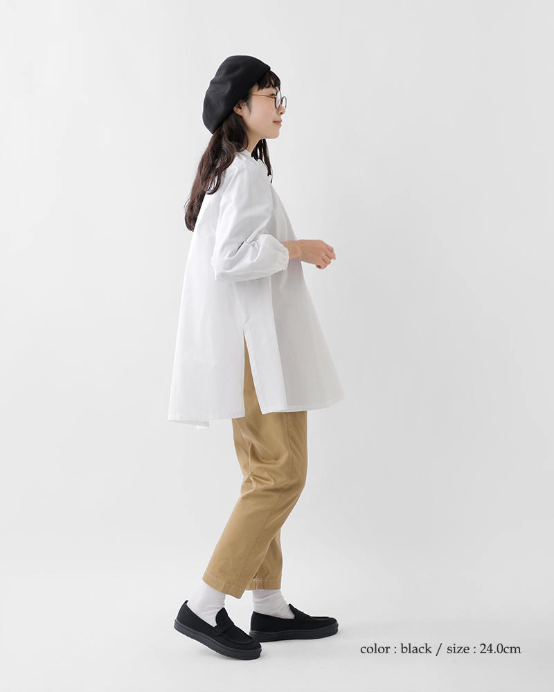 Moonstar(ムーンスター)キャンバス×ラバー ローファー “LOAFY” loafy