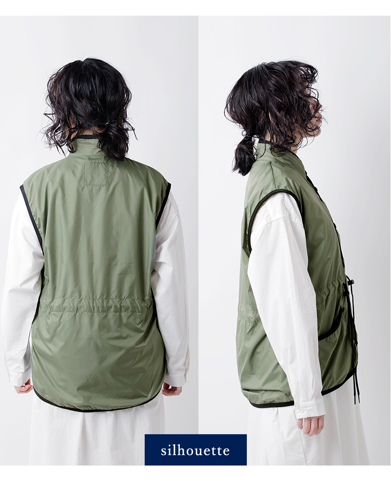 LAVENHAM(ラベンハム)ラブンスター パッカブル ウエストギャザー ジレ “LAVENSTER PACKABLE GATHERED WAIST MICKFIELD WOMENS” lv5127