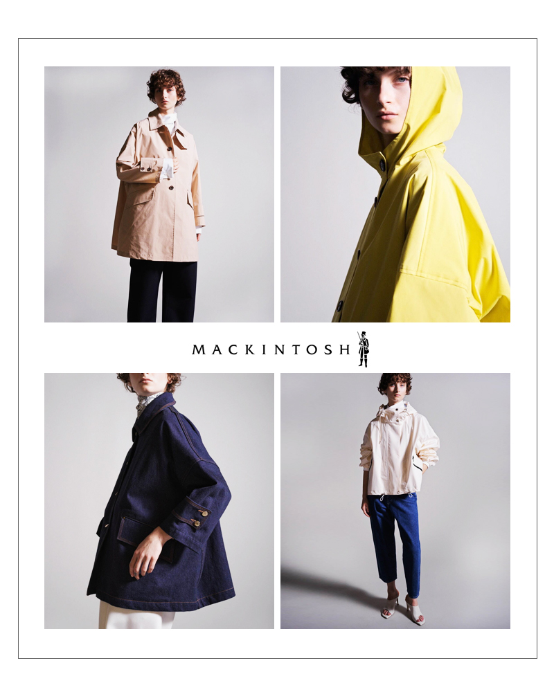 MACKINTOSH マッキントッシュ レインテック スカイ ショート パーカー