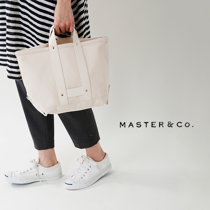 MASTER&Co.(マスターアンドコー)コットンミニトートバッグ“RAIL MAN BAG S”