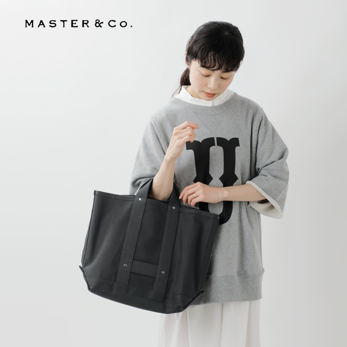 MASTER&Co.(マスターアンドコー)コットントートバッグ“RAIL MAN BAG”
