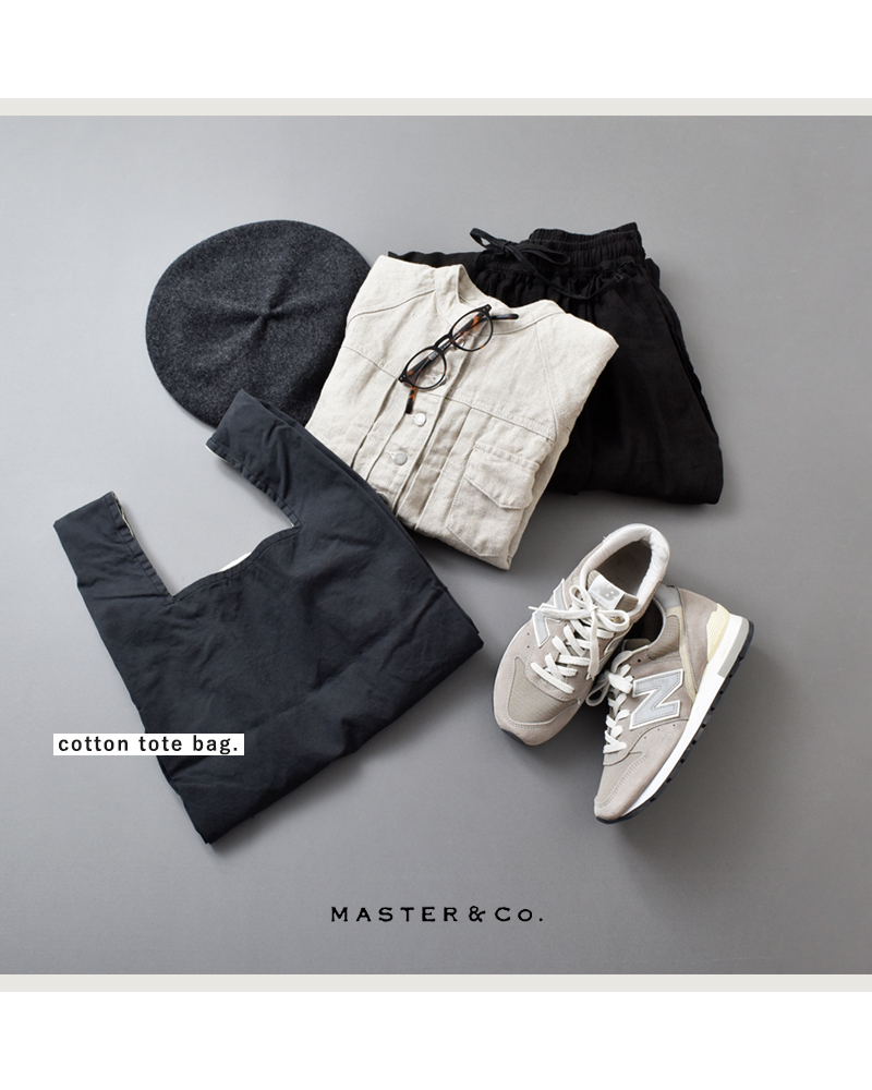 MASTER&Co.(マスターアンドコー)コットントートバッグ mc080