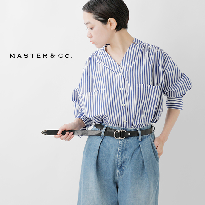 MASTER&Co.(マスターアンドコー)デイトナレザーリングベルトmc1422