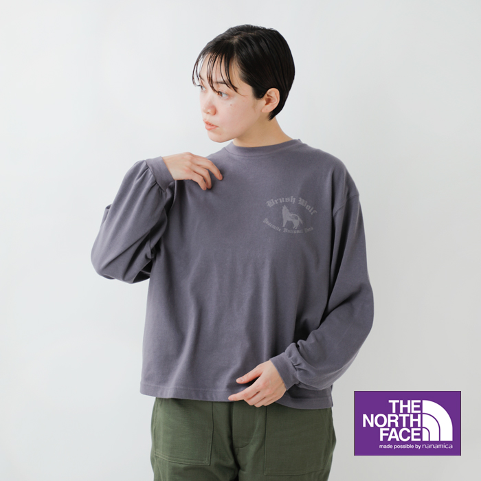 ノースフェイス PURPLE LABEL ウーブンロンT Lサイズ-