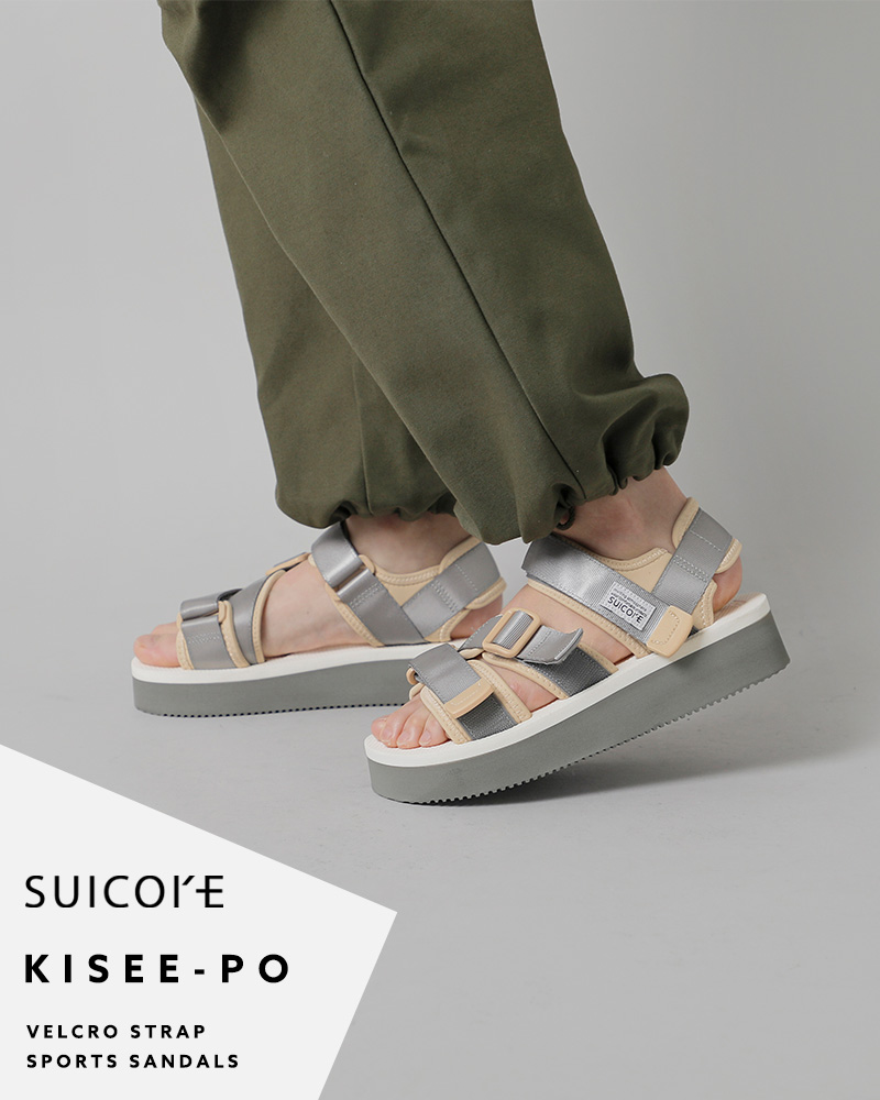 クーポン対象】SUICOKE スイコック ベルクロ ストラップ スポーツ