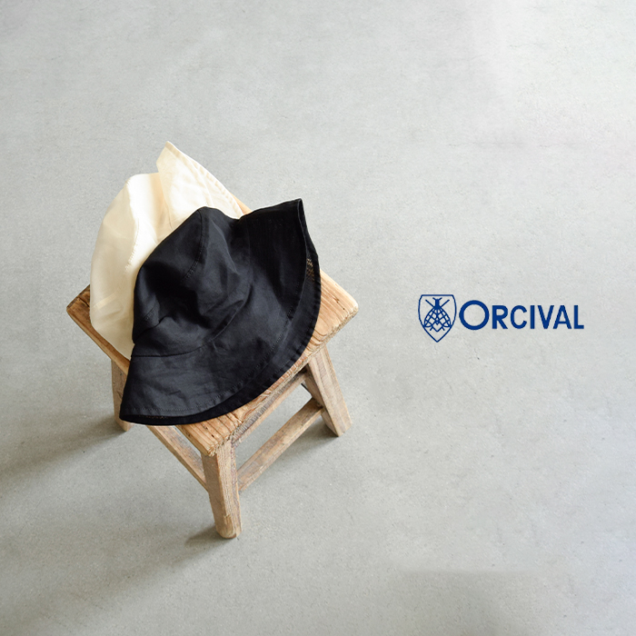 orcivalコットンボイルオーガンジーバケットハットor-h0193cvo