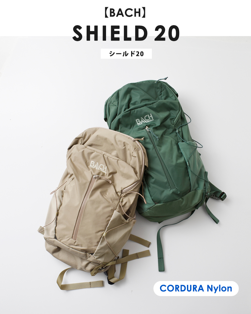 BACH(バッハ)コーデュラナイロンバックパック“SHIELD20”pack-shield20
