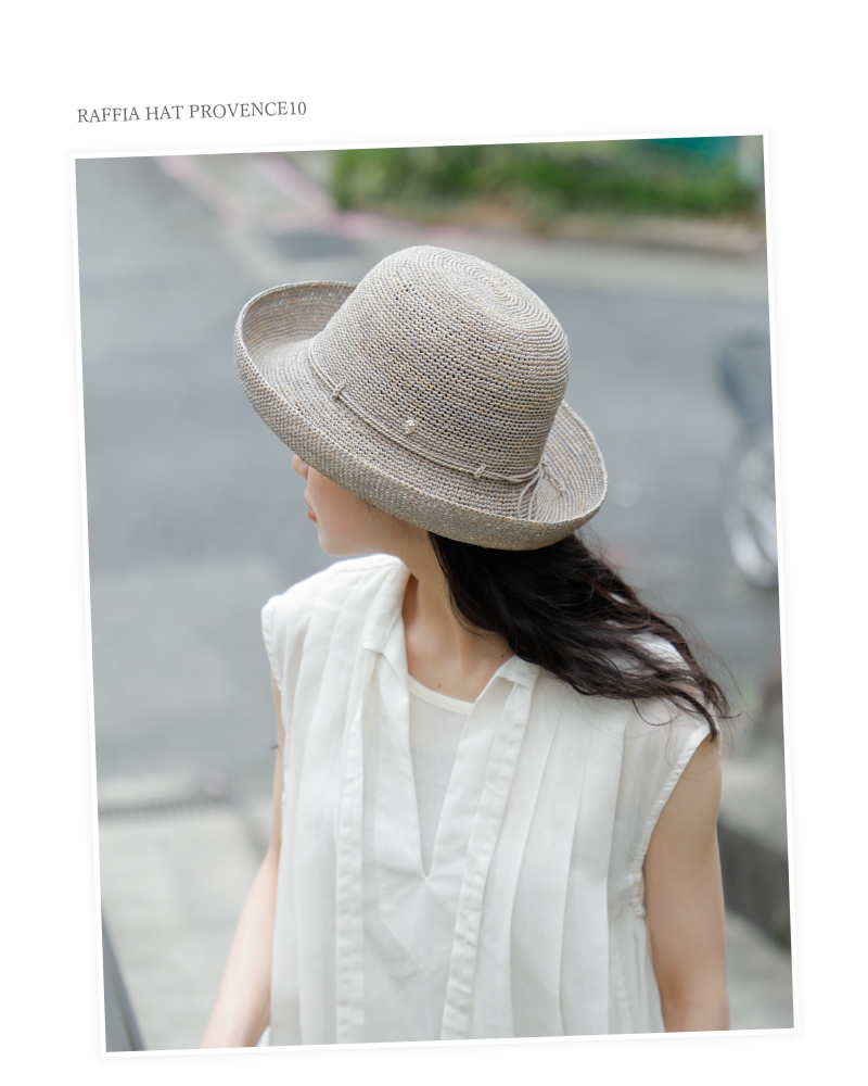 HELEN KAMINSKI(ヘレンカミンスキー)ラフィアかぎ針編みハット“provence10”provence10-23ss