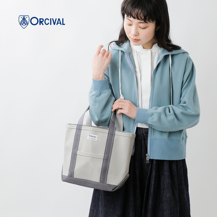 海外出荷不可】ORCIVAL オーチバル オーシバル 24oz 帆布 配色 トート