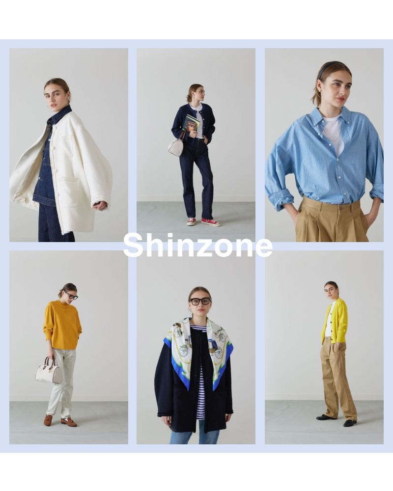 Shinzone(シンゾーン)コットン フラワープリント ホーリー ブラウス “HOLI BLOUSE” 23mmsbl05