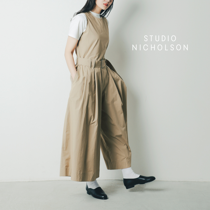 STUDIO NICHOLSON オールインワン/サロペット レディース袖なし柄