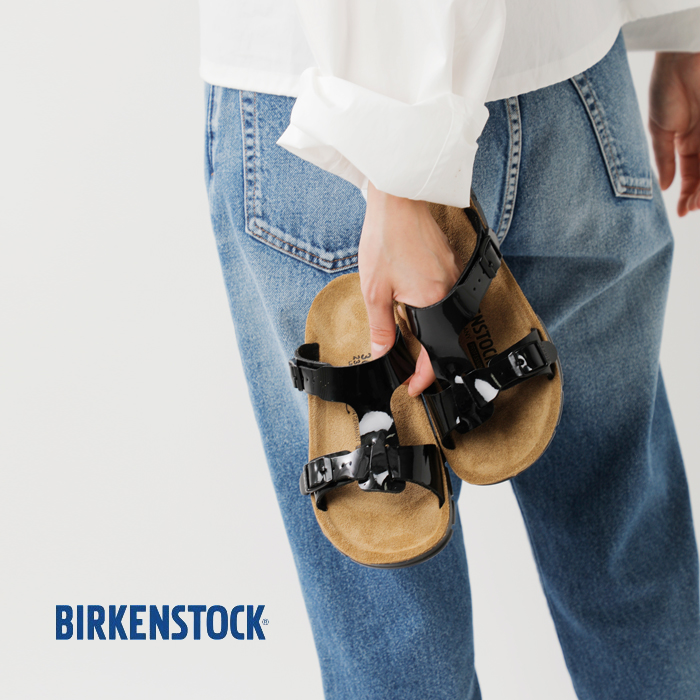 BIRKENSTOCK ビルケンシュトック パテント加工 アッパー スエード