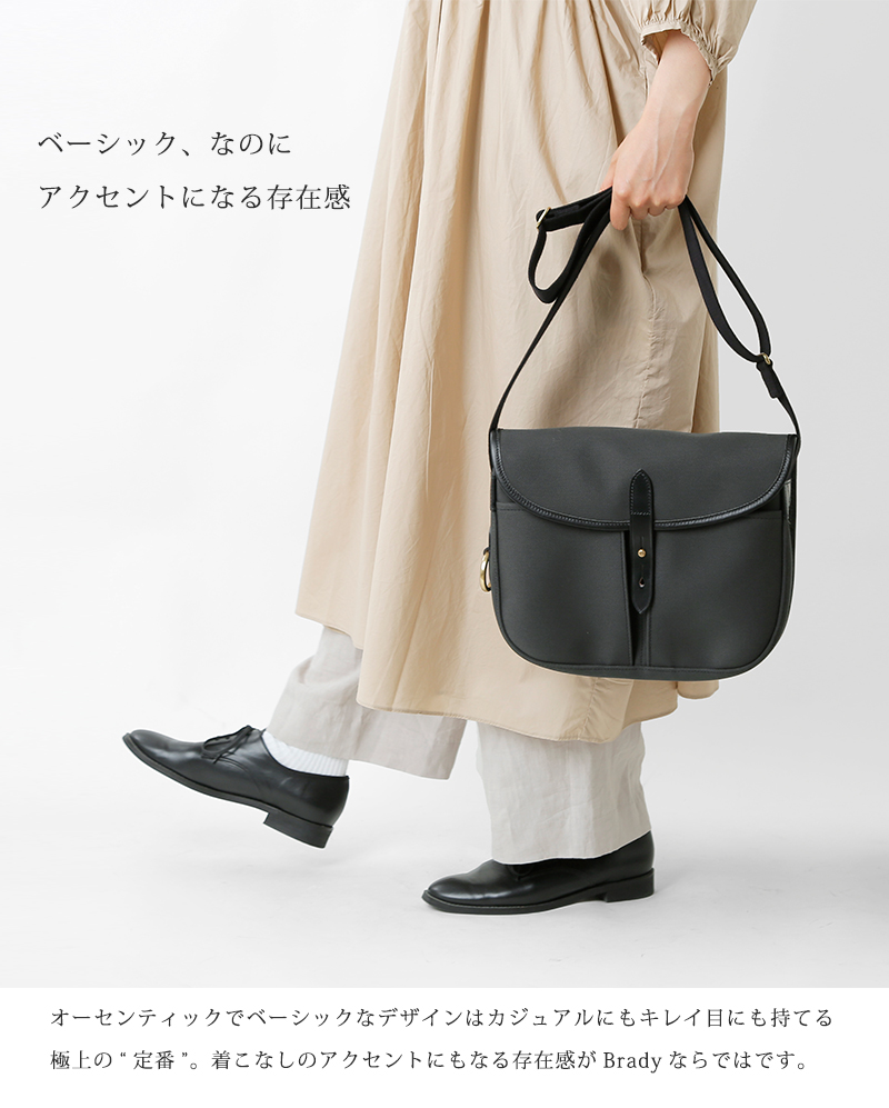 Brady(ブレディ)ツイルワンショルダーバッグ“STOUR” stour-bag