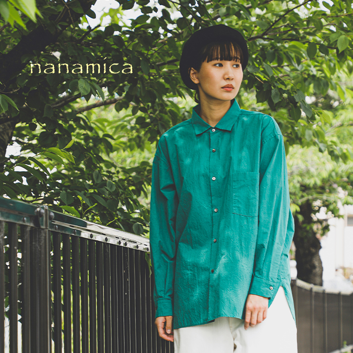 60%OFF】nanamica ナナミカ OOAL ロングスリーブ ウィンド シャツ