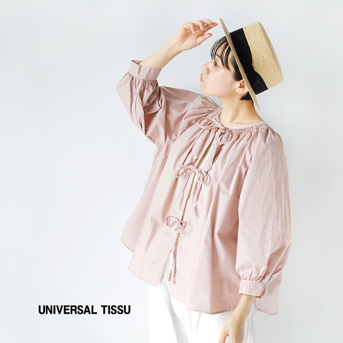 UNIVERSAL TISSU ユニヴァーサルティシュ ブラウス