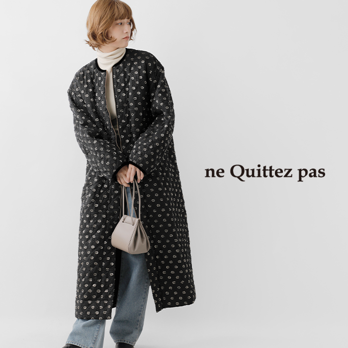 ne Quittez pas(ヌキテパ)ルレックスブッタキルティングコート“LurexBhuttaQuiltingCoat”011042gx2