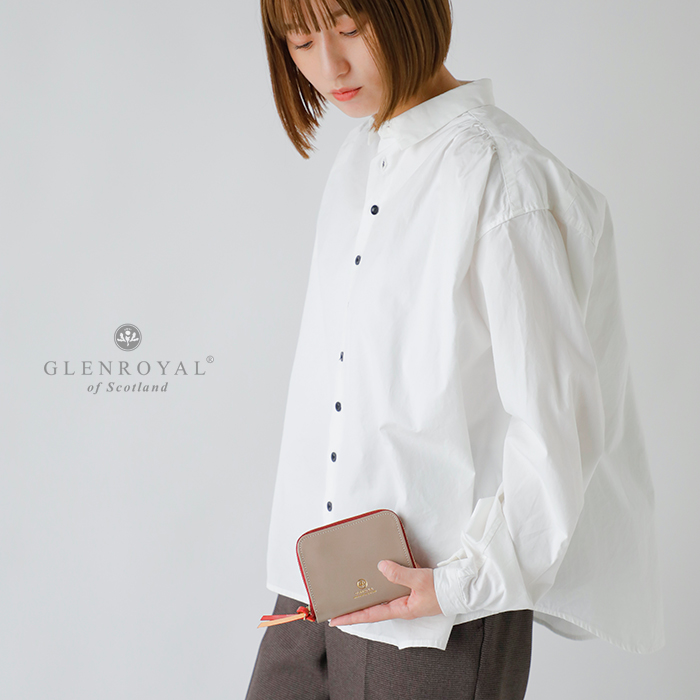 GLENROYAL(グレンロイヤル)カウレザージップアラウンドスモールパース“ZIPAROUNDSMALLPURSE”03-5886