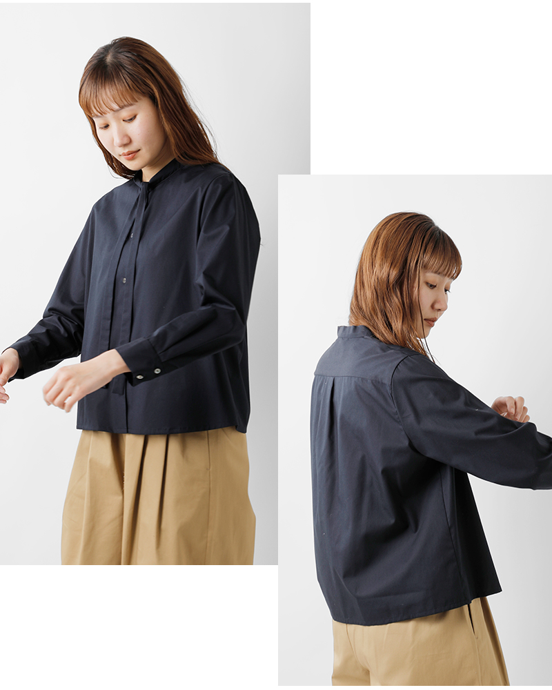 MidiUmi(ミディウミ)コットンタイシャツ“tieshortshirt”1-739472