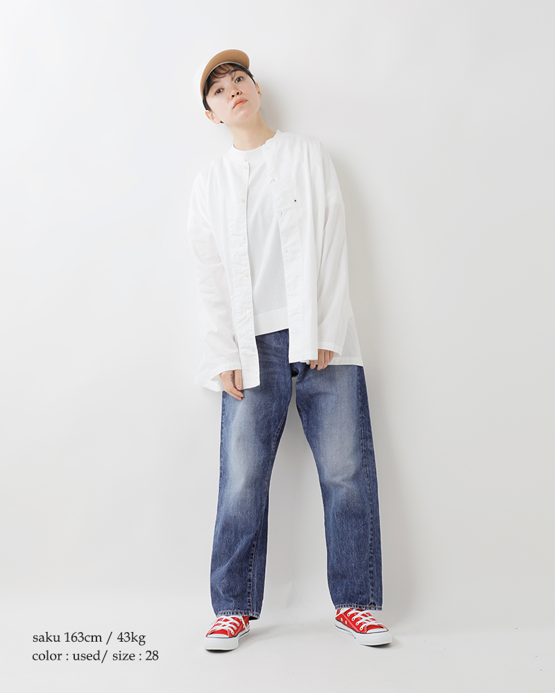 ordinaryfits(オーディナリーフィッツ)コットンユーズドルーズデニムパンツ“TYPELOOSE”117usd