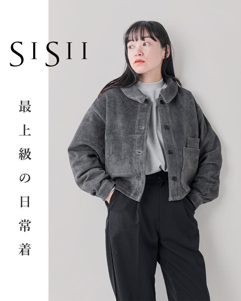 Sisii(シシ)ワークジャケット“SHORTWORKJACKET”127s-om