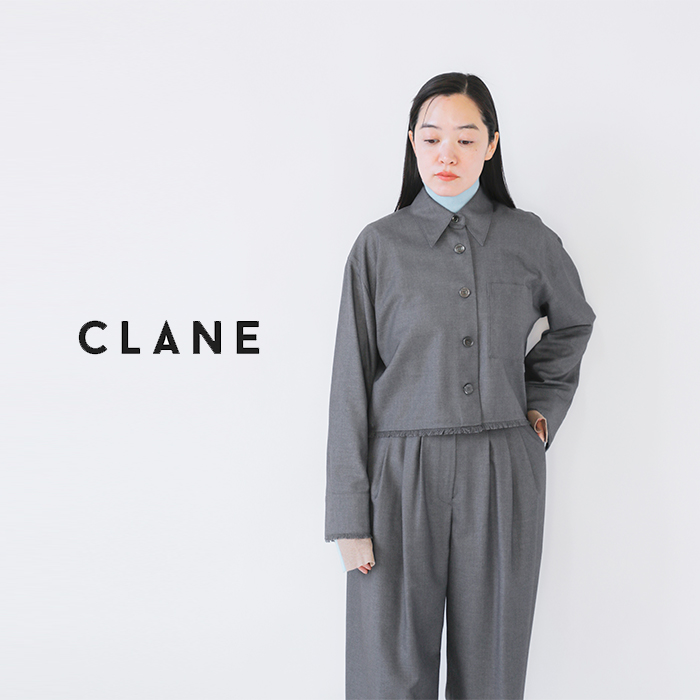 CLANE(クラネ)フリンジシャツ17122-4272