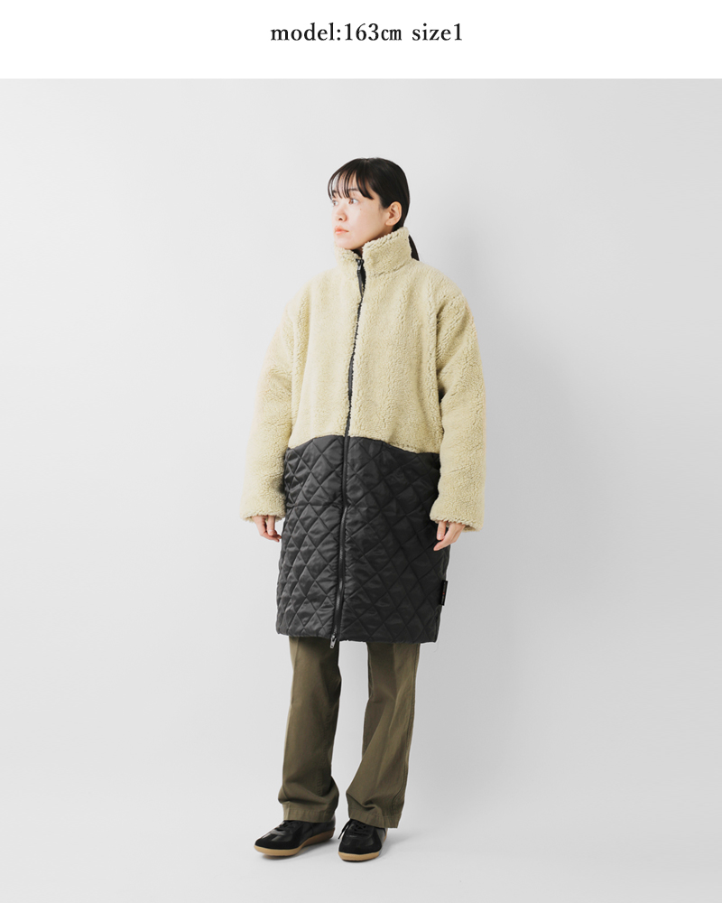 FARFIELD ORIGINAL(ファーフィールドオリジナル)キルティングジップアップコート“QUILTINGCOAT”2405-same1