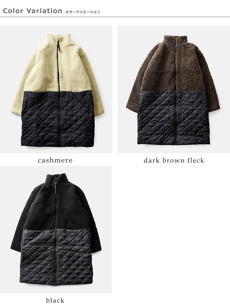 FARFIELD ORIGINAL(ファーフィールドオリジナル)キルティングジップアップコート“QUILTINGCOAT”2405-same1