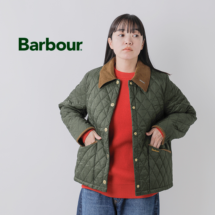 Barbour(バブアー)クロップドリデスデイルキルティングブルゾン“30THANNIVERSARYCROPPEDLIDDESDALE”242lqu1752