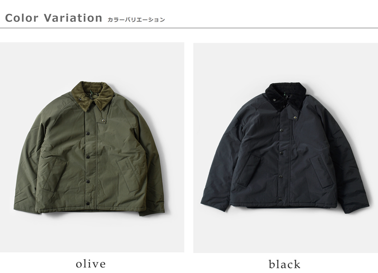 Barbour(バブアー)トランスポートパデッドカジュアルジャケット“TRANSPORTPADDEDCASUALJACKET”242mca1005