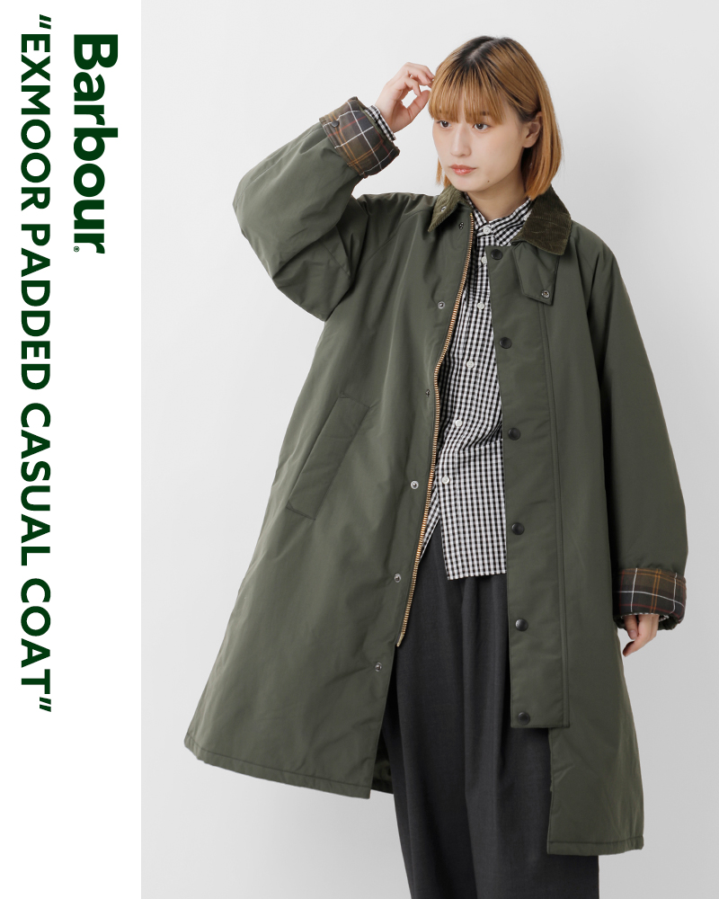 Barbour(バブアー)エクスモアパデッドカジュアルコート“EXMOORPADDEDCASUALCOAT”242mca1006