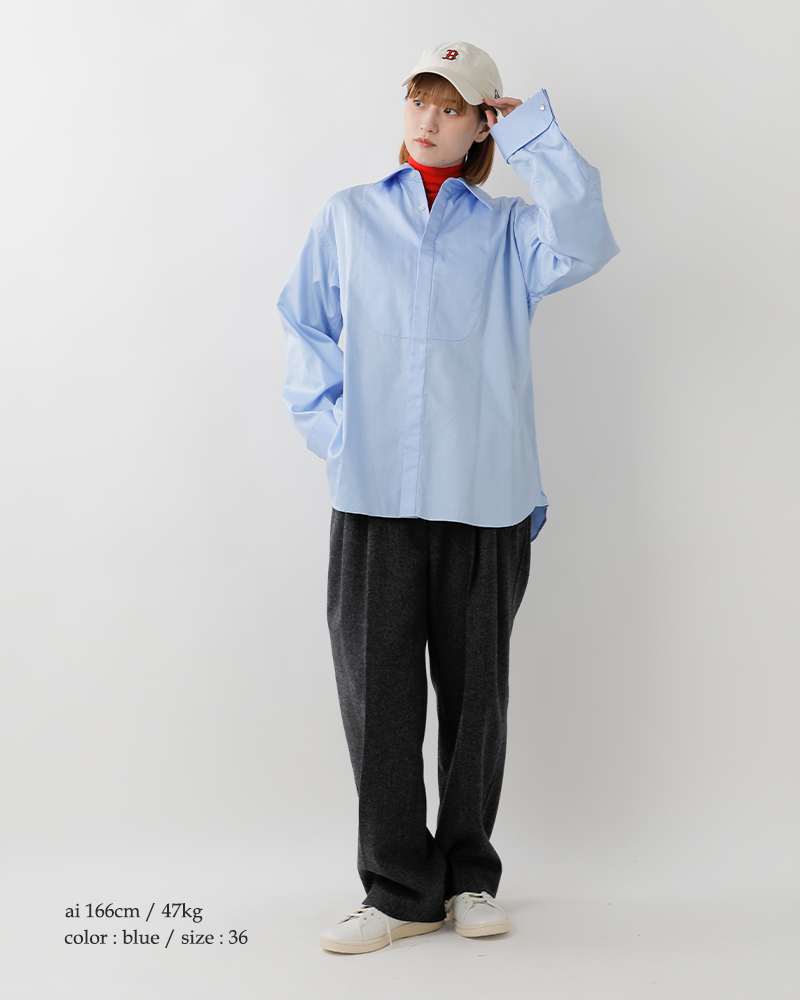 Shinzone(シンゾーン)オーガニックコットンドレスシャツ“DRESSSHIRT”24amsbl08