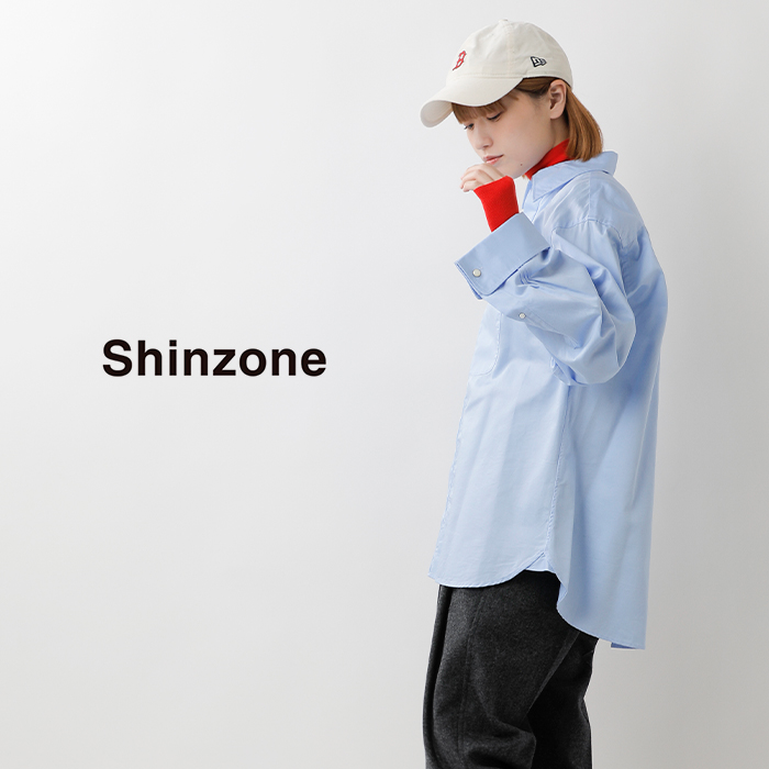 Shinzone(シンゾーン)オーガニックコットンドレスシャツ“DRESSSHIRT”24amsbl08