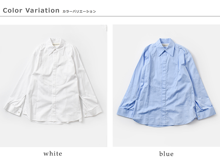 Shinzone(シンゾーン)オーガニックコットンドレスシャツ“DRESSSHIRT”24amsbl08