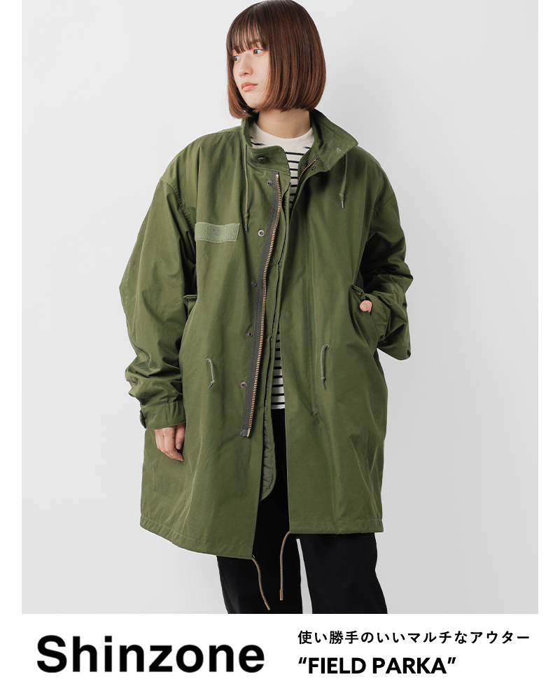 Shinzone(シンゾーン)3wayオーバーサイズフィールドパーカ“FIELDPARKA”24amsco01