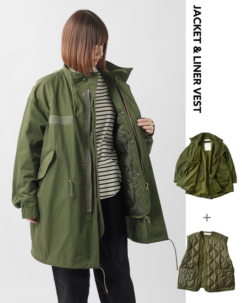 Shinzone(シンゾーン)3wayオーバーサイズフィールドパーカ“FIELDPARKA”24amsco01