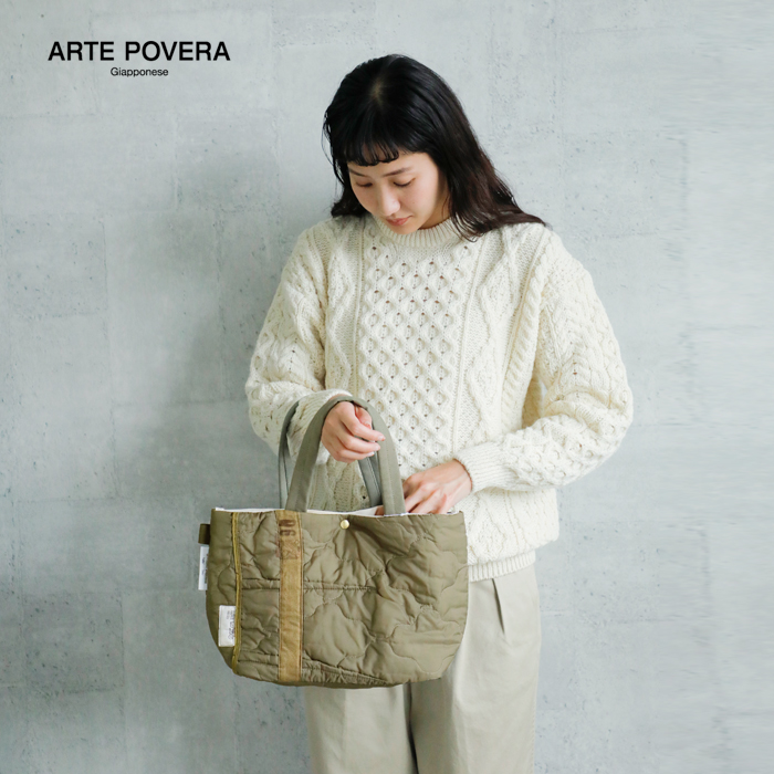 ARTE POVERA(アルテポーヴェラ)チェコキルトパンツリメイクバッグMサイズ24wi71