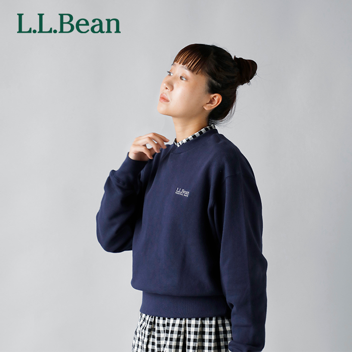 L.L.Bean(エルエルビーン)ソフトコットンフレンチテリークルーネックスウェットシャツ“SmithfieldCrewneckSweatshirt”4475-7148