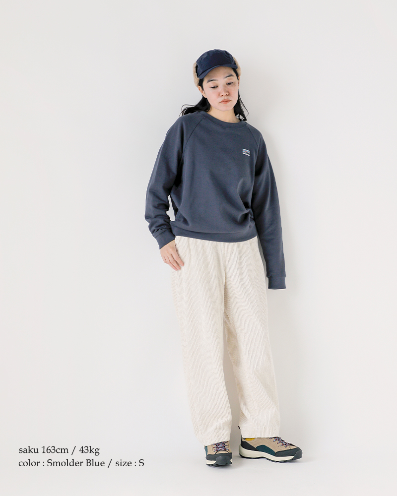 patagonia(パタゴニア)コットンフレンチテリークルーネックスウェットシャツ“WsRegenerativeOrganicCertifiedCottonEssentialTop”42171