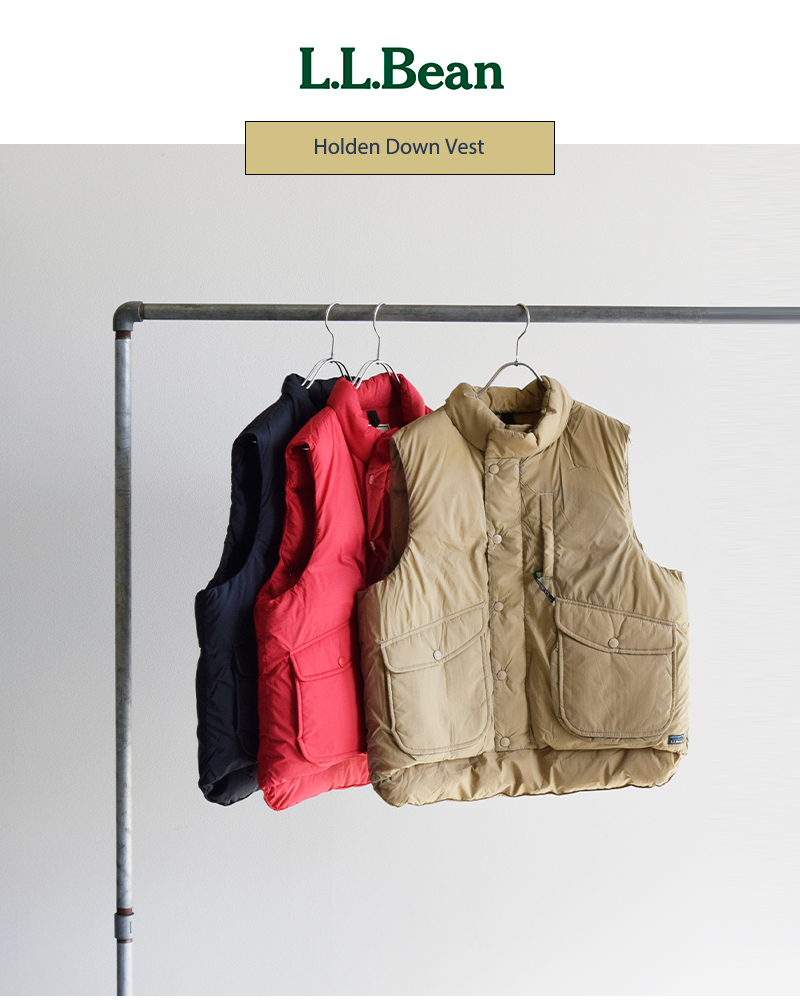 L.L.Bean(エルエルビーン)撥水ポケッタブルホールデンダウンベスト“HoldenDownVest”4575-8150