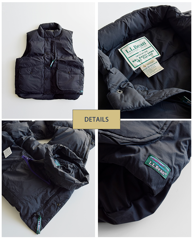 L.L.Bean(エルエルビーン)撥水ポケッタブルホールデンダウンベスト“HoldenDownVest”4575-8150